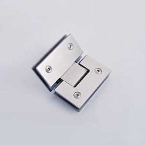 EPAI تصميم جديد 304 الفولاذ المقاوم للصدأ دش باب زجاجي المفصلي باب زجاجي للحمام باب زجاجي - Product Image 6