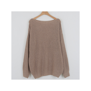 La mejor opción de ropa de punto delgado y los mejores descuentos Ropa de ajuste holgado Morty cuello de barco de punto ajustado - Product Image 5