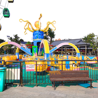 Manège Octopus Rotatif Palpitant pour Enfants – Équipement de Parc d'Attractions Extérieur