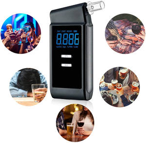 Tragbarer Brennstoffzellen-Digital-Alkoholtester Atemalkoholmessgerät mit 123 Aufzeichnungen & 2-Stunden-Aufladung für Privat- und Heimgebrauch - Product Image 4