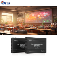 Transmetteur HDMI Fibre Optique 4K à Faible Latence, Transmission 10 km Sans Compression pour Surveillance des Stades et du Transport