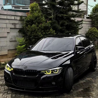 Conjunto de Faros LED para BMW Serie 3 F30 2013-2018 F31, Ojos de Ángel de Doble Color, Luces DRL, Luz de Señal de Giro, Faro Delantero para Automóvil