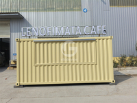 Cuisine extérieure préfabriquée en conteneur maritime, bar multifonctionnel pour les entreprises de restauration de rue