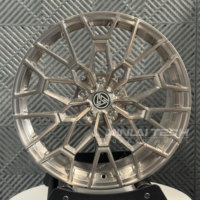 Rines Personalizados XINLAI 20x9 21x10 22x11 5x112 5x114.3 5x120 de Titanio Pulido con Diseño de Y para BMW M3 G80