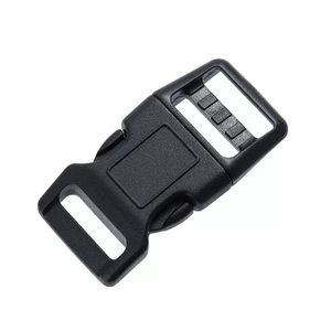 AT505-058-NLFM Boucle à dégagement latéral réglable, curseur carré en plastique coloré, nouvelle boucle de sécurité en plastique pour bagages et sacs à dos - Product Image 1