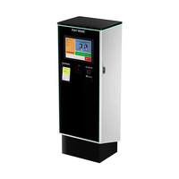 Kiosque à écran tactile pour entrée/sortie automatisée des véhicules, solution de stationnement intelligent sans personnel, distributeur de tickets, borne de paiement automatique