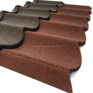 Light Weight Roof Tiles Stone Coated Metal Roof Tile Roofing Tiles Houses Building Materials