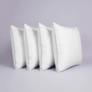 <span class=keywords><strong>Oreiller</strong></span> d'hôtel 20x26 pouces, enveloppe en coton doux, garnissage en alternative au duvet, 100% imperméable, couleur unie, design rectangulaire - Product Image 2