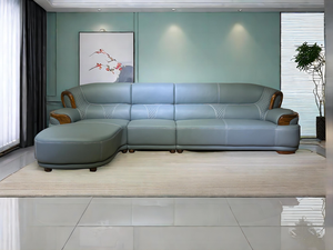 New Chinese Style Genuine Leather <b>Sofa</b> Cowhide Italian Style High-end <b>Sofa</b> Living Room 123 Combination Solid Wood Furniture - Product Image 5