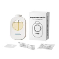 Diffuseurs d'air électroniques, huiles essentielles, mini diffuseur d'arômes portable à fixer au mur, batterie rechargeable intégrée pour salle de bain, toilettes