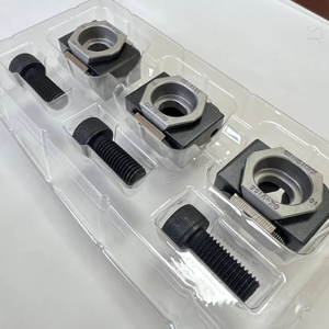 Étau TEBAK <span class=keywords><strong>M8</strong></span> à tête hexagonale, mini-étau de serrage, outil de fixation, outil à cale modulaire pour pièces mécaniques, étau pour machine CNC - Product Image 1