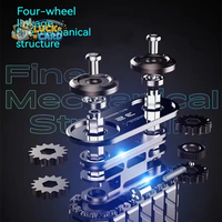 YJ Premium Roller Fidget Spinner en métal Tank EDC, jouet sensoriel pour l'autisme, le TDAH, l'anxiété et le soulagement du stress, jouet à doigts pour adultes, cadeau