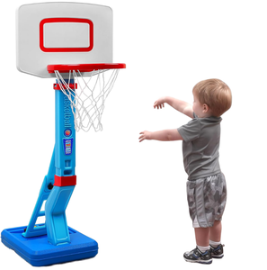Jacko Toys, panier de basket-ball réglable pour l'extérieur, avec logo personnalisé, ensemble de jouets, vente chaude, jouets de sport en plastique pour enfants - Product Image 1