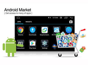 Pour Android Auto et CarPlay 360 de 2009 à 2013. Caméra de recul, lecteur vidéo DVR, navigation GPS, radio FM, lecteur DVD - Product Image 5