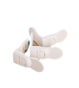 Verrou de sécurité pour tiroir anti-pincement, boucle de sécurité en plastique blanc pour la protection des enfants - Product Image 2