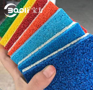 Échantillon gratuit de granulés EPDM de haute qualité pour piste d'athlétisme, matériaux de revêtement de piste sportive, <span class=keywords><strong>vente</strong></span> d'usine - Product Image 5