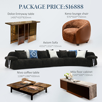 Premium Luxus Wohnzimmermöbel Sofa-Sets nach Maß für Villa und Apartment Couchtisch Sessel