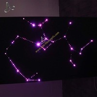 Panneau LED Starlight pour cinéma maison, salle de banquet, théâtre, plafond décoratif scintillant