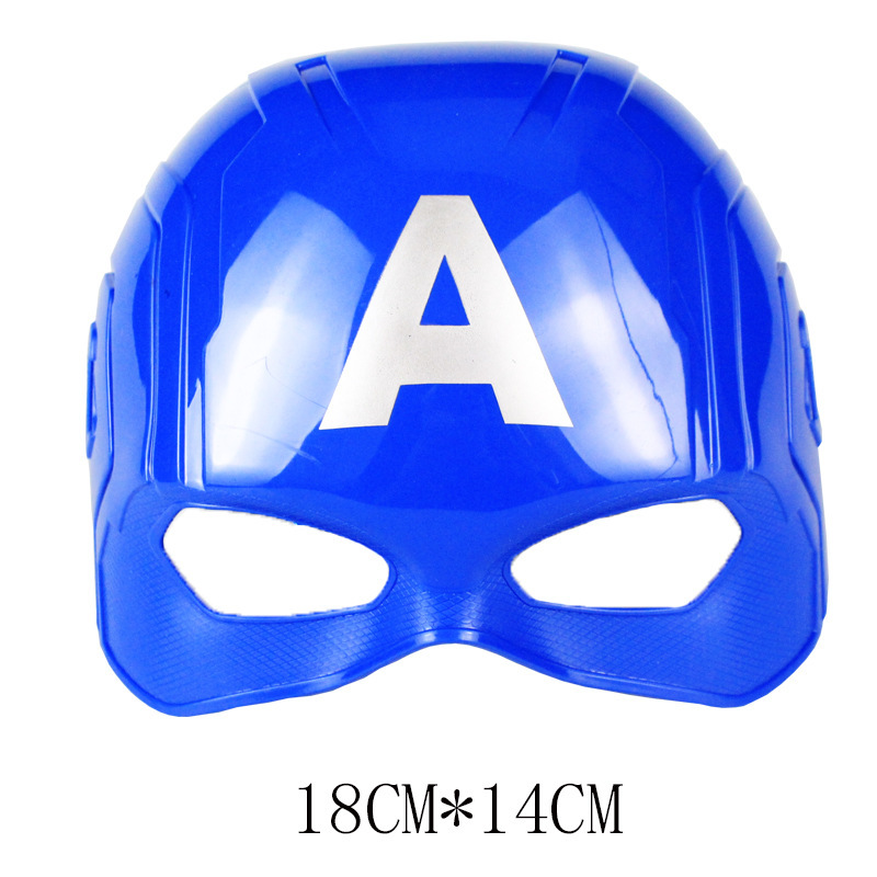 Masque Captain America de haute qualité, non lumineux