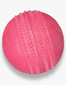 Pelota de cricket y parque infantil de softbol de goma Rosa ligera de alta demanda para jugadores jóvenes logotipo y diseño personalizados - Product Image 1