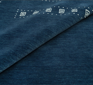 Alfombra Gabbeh azul de lana texturizada de gran venta hecha a mano con cuidado y diseñada para brindar un aspecto suave y cálido a cualquier entorno de habitación - Product Image 3