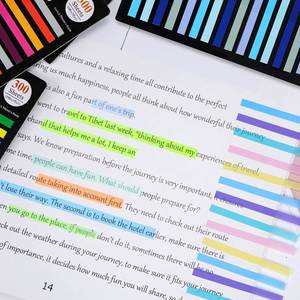 Pegatinas de Índice Transparentes Autoadhesivas, Notas Fluorescentes para Uso en la Oficina, el Hogar o la Escuela - Product Image 4