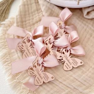 Custom <b>Butterfly</b> Acrylic Nameplate <b>Decor</b> Accessories Laser Engraved Personalized Name Logo DIY Handmade Jewelry Wedding Ceremony - Product Image 4