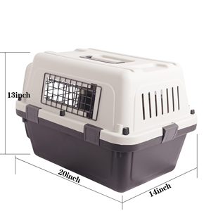 Large Outdoor Transport PP Plastic Pet Carrier Fashionable Air <b>Crate</b> for Cat Dog Travel Basket Cage Outdoor Pet Travel Products - Product Image 3