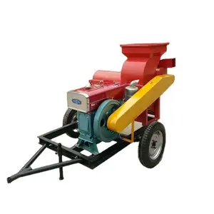 Mesin perontok biji jagung efisiensi tinggi mesin perontok gandum kecil/perontok gandum manual/mesin perontok nasi multifungsi