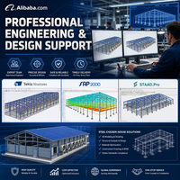 Structure en acier léger économique pour hangar à vaches, grange préfabriquée, poutre en H, galvanisation à chaud, abri pour bétail, certification ISO9001