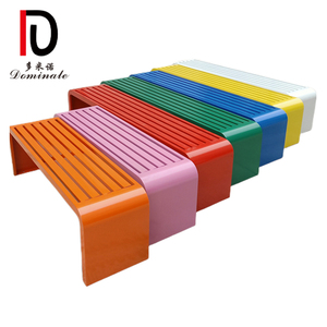 Venta al por mayor Durable Largo Plástico Madera Metal Compuesto Parque Patio Jardín Banco al aire libre - Product Image 6