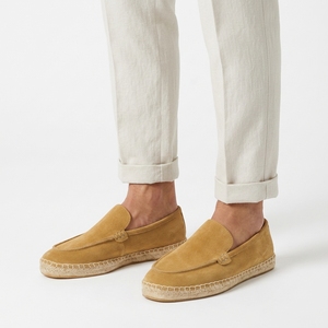 <span class=keywords><strong>Mocasines</strong></span> Clásicos <span class=keywords><strong>de</strong></span> Ante <span class=keywords><strong>para</strong></span> <span class=keywords><strong>Hombre</strong></span> Hechos a Mano - Zapatos <span class=keywords><strong>de</strong></span> <span class=keywords><strong>Verano</strong></span> con Suela <span class=keywords><strong>de</strong></span> Yute Tejida, Transpirables y Fáciles <span class=keywords><strong>de</strong></span> Poner - Product Image 1