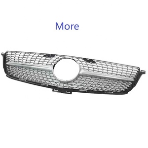 Grille de pare-chocs avant style GT pour Mercedes-Benz Classe <span class=keywords><strong>ML</strong></span> W166 ML350 ML450 ML550 grille de pare-chocs avant 2013 2014 <span class=keywords><strong>2015</strong></span> - Product Image 5