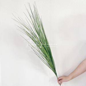 Artificial Wedding <b>Flowers</b> Eucalyptus Soft Rubber High Simulation <b>Single</b> Branch Outdoor Decor - Product Image 4