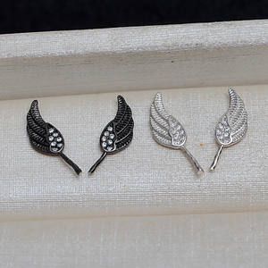 Accessoire Ailes de Diable en Argent S925 Fait Main, Perle DIY Baroque Polyvalente, Composants de Bijoux pour Bracelet Creux - Product Image 1