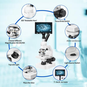 40X-2000X Wifi-Kamera Video mikroskop Labor forschungs mikroskop mit hohem Zoom Praktisch für Labor bedarf - Product Image 4