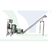 Hautes cotes PME Conception hygiénique Ligne de processus de puces croustillantes Bâtons industriels Projet de production de clairons de nettoyage facile personnalisé