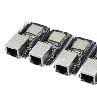 Carte de développement ESP32 avec modules Ethernet ESP32 Ethernet WT32-ETH01, kit de développement Ethernet pour passerelle Wi-Fi BLE IoT