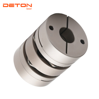 Accouplement flexible à mâchoires LD Plum Coupling, sans jeu, à couple élevé, en élastomère araignée pour système de servomoteur, machine CNC à vis à billes