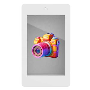 AIIA Boîte d'hologramme 3D Vitrine LCD transparente de 10.1 pouces avec écran tactile infrarouge Affichage publicitaire intérieur pour ascenseur - Product Image 1