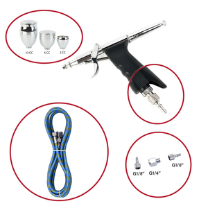 Pistola <span class=keywords><strong>de</strong></span> aerógrafo <span class=keywords><strong>de</strong></span> tres boquillas <span class=keywords><strong>para</strong></span> modelos pequeños, pintura artística y retoque <span class=keywords><strong>de</strong></span> pintura <span class=keywords><strong>de</strong></span> automóviles - Product Image 2