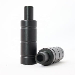 Xe máy sửa đổi màu đen M6 M8 Chắn Bùn ngã ba gắn đèn PHA ĐUÔI tại chỗ ánh sáng màu đen khung hình trụ - Product Image 5