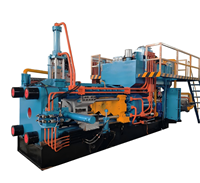 Machine d'extrusion hydraulique en aluminium robuste avec une capacité de production élevée, une conception à faible entretien et une interface d'utilisation simple