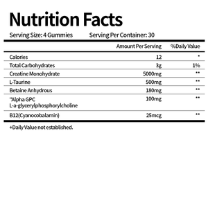 Gomitas de Creatina Monohidrato de Marca Privada OEM, 5000 mg, Pre-Entrenamiento, Impulso de Energía, Suplementos de Creatina en Gomitas - Product Image 2