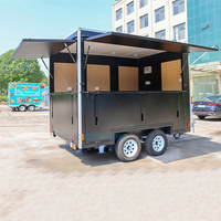 Bar à café, camion de crème glacée, restaurant mobile, camion de restauration rapide, snack-bar, équipement de cuisine entièrement équipé