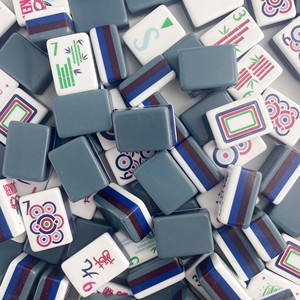 Tuiles de Mahjong Omm, 4 couches, luxe, gravées, 160 tuiles, ensemble de tuiles de Mahjong américaines Oh My - Product Image 1