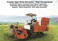 Moissonneuse-batteuse sur chenilles 20-80 CV |   Moissonneuse-batteuse multi-cultures pour blé, riz, maïs, soja |   Grande machine agricole