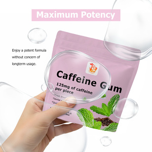 Best Selling Caffeine <b>Gum</b> Pieces with Caffeine Refreshing Coolmint Flavor Natural Herbal Dietary Supplements Caffeine <b>Gum</b> Pieces - Product Image 3