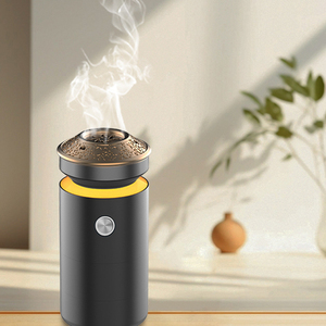 Arabic Electric Incense Burner for Home Use Flameless Heating Coil Aroma Diffuser for Solid Incense <b>Air</b> Purifier - Product Image 2