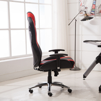 Silla de Computadora Ergonómica Giratoria con Logotipo Personalizado, Silla de Juego de Cuero Reclinable y Ajustable en Altura para PC con Bluetooth